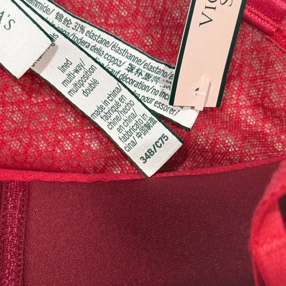 Victoria’s Secret dream angels lace corset bra/ cheekini panty set - Picture 9 of 10